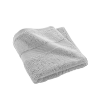 Serviette de toilette Douceur D'Intérieur Élégance (50x90cm) Perle 100% Coton Uni Couleur Unie