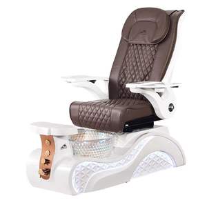 Fauteuil multifonctionnel de soin des pieds et de massage des pieds, inclinable, électrique, avec lumière colorée, couleur personnalisable, pour salon de manucure - Product Image 5