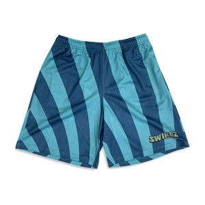 Shorts de basket-ball personnalisés bon marché, design par sublimation, maille respirante, séchage rapide, entraînement pour adultes - Product Image 2