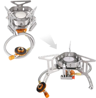 Kompor Kemah Mini portabel, kompor Gas Portable kompor Kemah Harga kompetitif, kompor Kemah produk Hiking
