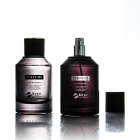 Vaporisateur de parfum de luxe de 100ml avec pulvérisateur à brume fine et couvercle magnétique Emballage de parfum vide Bouchon à vis