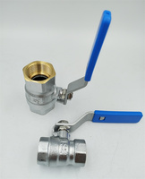 Marque même qualité 600wog 3/4 pouces filetage NPT femelle vannes à boisseau sphérique en laiton forgé pour plomberie de chauffage