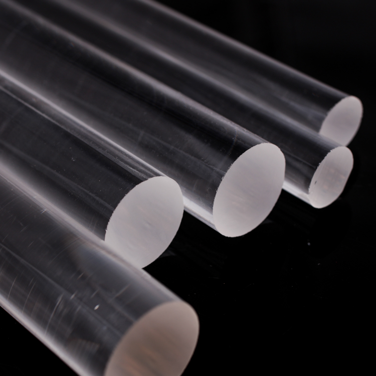 Штанга из прозрачного сплавленного кварцевого стекла высокой степени очистки по индивидуальному заказу