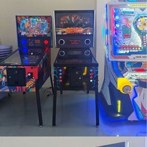 Best-Selling Button in Europe and America Classic <b>Pull</b> Rod Pinball Machine 863 Games Retro Multi-Screen Pinball Machine - Product Image 4
