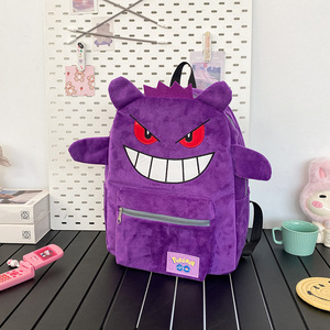 Sac à dos Anime Pokémon Gengar Tendance Cool Grand Sac Mignon Dessin Animé Kawaii Cadeau Couple Rangement Jouets Accessoires Anime - Product Image 4
