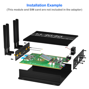 4G 5G M.2 模块转 USB 3.0 适配器，带双 SIM 卡插槽，适用于 FM350 RM510-GL RM502Q-AE RM502Q-GL RM500Q-GL RM500Q-AE 5G 调制解调器 - Product Image 5
