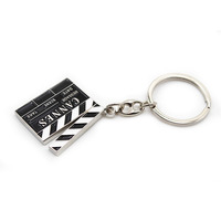 Fabricant Vente de gros Porte-clés une pièce Porte-clés de sécurité Accessoires Porte-clés en métal émaillé
