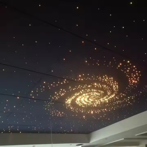 Panneau de <span class=keywords><strong>plafond</strong></span> étoile en fibre optique scintillante Panneaux Starlight pour extérieur extérieur salon utilisation télécommande changement de couleur - Product Image 2