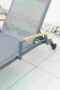 <span class=keywords><strong>Tumbona</strong></span> moderna de malla de aluminio de primera calidad <span class=keywords><strong>para</strong></span> uso en exteriores Durable de grado hotelero <span class=keywords><strong>para</strong></span> terrazas de piscina frente a la playa Villas de lujo - Product Image 4