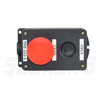 Bouton de commande Senheng PKE212-2 IP54 10A interrupteur à bouton-poussoir série PKE 2 boutons PKE112-2