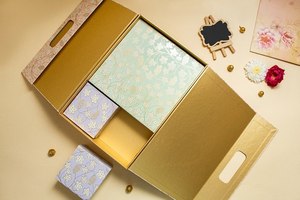 Butterfly Blue <strong>Empty</strong> Sweet Boxes Ramadan Pastel Elegance <strong>Hamper</strong> Set Christmas Candy Dessert Packaging Custom Snack <strong>Box</strong> - Product Image 4
