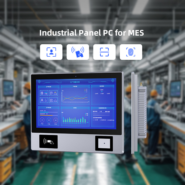 Factory OEM Inch All-In-One Fanless IP65/IP67 Waterproof Android Touchscreen Industrial Panel PC for MES-for MES Applications