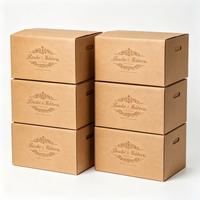 Boîte d'expédition en carton ondulé robuste avec logo personnalisé, grand carton de déménagement, boîte de rangement pour fruits, légumes, agriculture