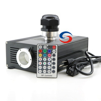 Moteur d'éclairage LED à fibre optique DMX 45W - Haute puissance pour spectacles sur scène et piscines