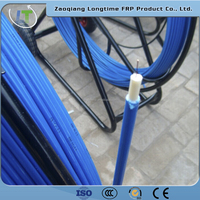 Tire-câble en fibre de verre STC pour conduits, robuste, avec support
