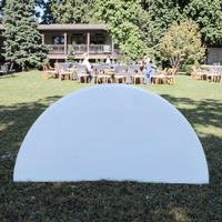 Table Ronde Pliante en Plastique HDPE pour Extérieur, Vente en Gros Usine, 4ft, 5ft, 6ft – Idéale pour Salle à Manger, Banquets, Mariages et Fêtes