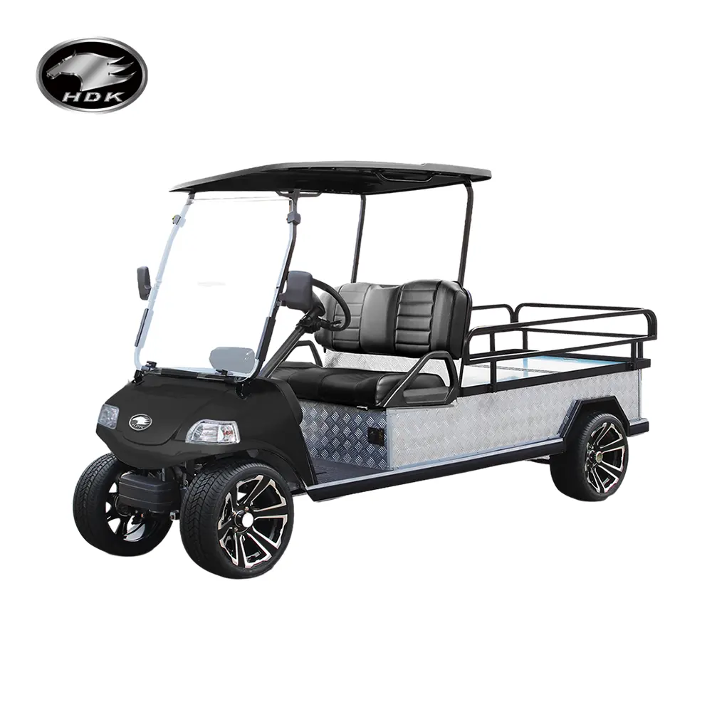 HDK EVOLUTION Utility Mini Truck Heavy Duty Scooters Buggy Four Wheel Trolley With Box Electric Golf Cart
