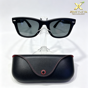 Gafas Inteligentes MT5 con Estuche de Carga de Cuero de 2000 mAh, Traducción IA en Tiempo Real, Asistente de Voz, Música, Llamadas Bluetooth, para Hombres y Mujeres, para Viajes - Product Image 1