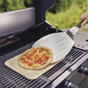 Cáscara de <span class=keywords><strong>pizza</strong></span> de acero inoxidable, 31,5 cm, <span class=keywords><strong>pala</strong></span> de <span class=keywords><strong>pizza</strong></span> ligera, volteador <span class=keywords><strong>para</strong></span> parrillas de gas y carbón - Product Image 5