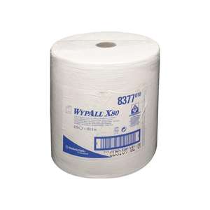 Lingette KIMBERLY-CLARK WYPALL X80 8377 L315xW310 env. Mm blanc 1 pli - Product Image 1