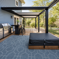 Pergola bioclimatique motorisée en aluminium Sweet Home, gazebo à lames orientables, imperméable, pour jardin, terrasse, kit complet sur mesure