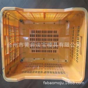 Plastic Turnover <b>Crates</b> Stackable Storage Baskets For Daily Necessities Multi Cavity Mold - Product Image 5