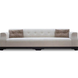 Canapé d'appoint de couleur unie en tissu importé, style De Stijl, avec contrôle qualité strict, pour <span class=keywords><strong>galerie</strong></span> d'art, Foshan - Product Image 1