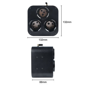 30W RGB + CCT 12V Xe đa màu sắc Twinkle động cơ sợi quang Sao ánh sáng Kit RF từ xa với PMMA 300 cái * 4m * 0.75 mét sợi cáp quang - Product Image 6