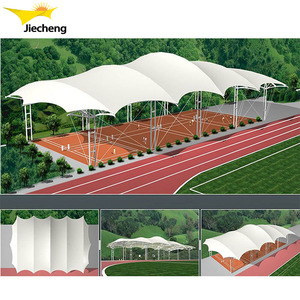 Thiết kế chế tạo sân vận động mái vải pvdf PTFE etfe độ bền kéo bóng màng cấu trúc tán - Product Image 3