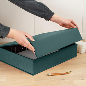 Персонализированный зеленый Магнит, коробка для хранения документов - Product Image 3