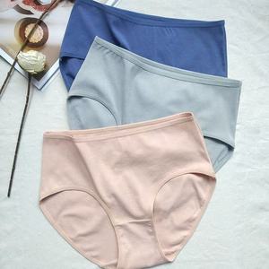 Lot de 6 sous-vêtements <span class=keywords><strong>en</strong></span> coton taille haute pour femmes, <span class=keywords><strong>culottes</strong></span> invisibles, bikini coquin, slips respirants, couverture complète - Product Image 6