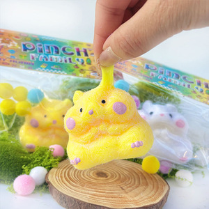 ของเล่นโปรโมชั่นน่ารักคาวาอี้ แฮมสเตอร์จิ๋ว ของเล่นบีบคลายเครียด รูปหนู ของเล่นบีบยืดหยุ่น - Product Image 3