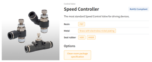 Conector Neumático de Control de Escape de Aire de Velocidad Automática Tipo PISCO, Origen Japón, Venta Caliente - Product Image 2