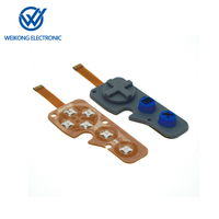 Clavier à membrane de clavier de commutateur de dôme en caoutchouc de silicone de circuit de FPC pour l'usage d'appareil ménager
