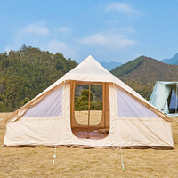 Yurt de safari mongol de luxe - Tente de glamping Oxford quatre saisons imperméable pour le tourisme aventureux en pleine nature