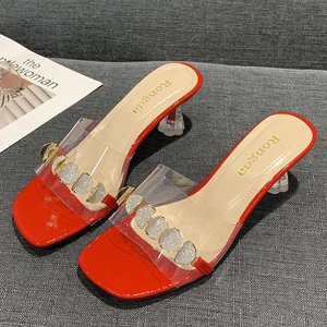 Sandali femminili 2023 nuovi occhiali Open Toe <span class=keywords><strong>con</strong></span> sandali <span class=keywords><strong>con</strong></span> <span class=keywords><strong>pantofole</strong></span> da donna <span class=keywords><strong>con</strong></span> <span class=keywords><strong>tacco</strong></span> alto - Product Image 6