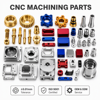 Fabricant sur mesure de pièces usinées CNC de précision à 5 axes, finition anodisée, pour l'industrie des radiateurs AI, en laiton, cuivre, titane