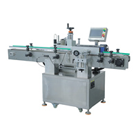 Machine d'étiquetage automatique pour bouteilles rondes, idéale pour le ketchup, la bière, l'eau et les boissons, pour le cou et le corps des bouteilles coniques, ligne d'emballage