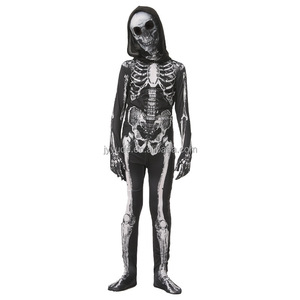 Nouveau Halloween vente en gros OEM Original usine horreur <span class=keywords><strong>filleul</strong></span> Costume ensemble-faucille, Cosplay fête Costume mal squelette combinaison - Product Image 3