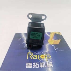 119650-77910 12V รีเลย์ปลั๊กเรืองแสง 11965077911 119650-77911 สตาร์ทรีเลย์สำหรับ ZX30U-3 ZX17U-2 ZX38U-3F ZX48U-3F - Product Image 3