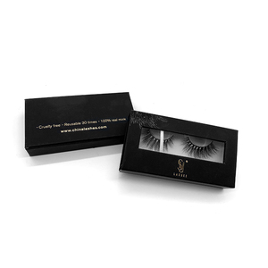 पूर्ण पट्टी पलकों के लिए कस्टम खाली पैकेजिंग बॉक्स अद्वितीय कस्टम पलक के लिए अद्वितीय कस्टम आईलैश बॉक्स - Product Image 4