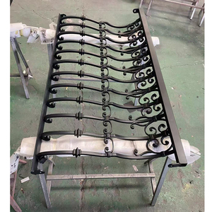 New Design Cheap Wrought Iron Fence Panel Aluminum Metal Ornamental Fence - Product Image 3