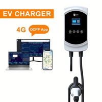 Stations de recharge portables Feyree 32A OCPP 1.6J, station de recharge solaire pour GB/T Evse Ev Charger Station