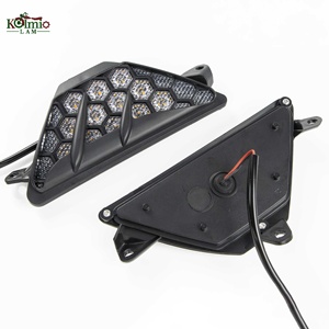 KOLMIO-LAM Compatible con Kawasaki Ninja 400 250 300 <span class=keywords><strong>650</strong></span> 1000 ZX-6R ZX-4R ZX25R Luz Intermitente de Señalización LED ZX4RR <span class=keywords><strong>ER6F</strong></span> - Product Image 3