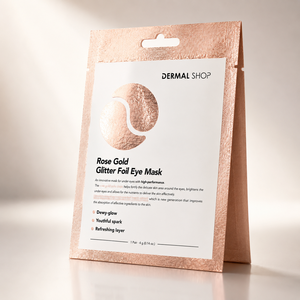 เดอร์มอล ช็อป โรสโกลด์ กลิตเตอร์ ฟอยล์ อาย มาส์ก 4 กรัม บำรุงใต้ตา - Product Image 2