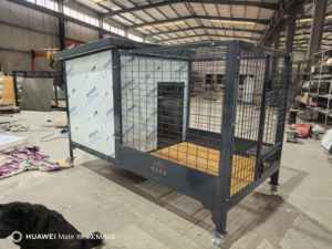 Caseta para Perros 2026 con Comedero Giratorio, Caseta <span class=keywords><strong>Grande</strong></span> para Perros, Apta para Todas las Estaciones - Product Image 6