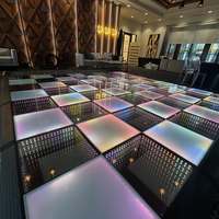Prix d'usine, miroir infini 3D personnalisé, éclairage de scène LED pour piste de danse, pour mariage, fête, événement, DJ, discothèque, extérieur, étanche