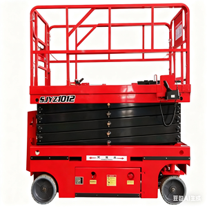 8 м 10 м 12 м гидравлическая Мобильная ножничная подъемная платформа для заводской мастерской подъема - Product Image 5