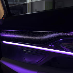 SJC  Lumière LED intérieure pour voiture  pour <span class=keywords><strong>BMW</strong></span> Série 7 G12 2015-<span class=keywords><strong>2022</strong></span>  64 couleurs symphoniques  Bande lumineuse décorative d'ambiance Accessoires - Product Image 5