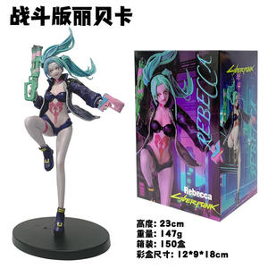 Figura de Rebecca Cyberpunk de 23 cm, Juguetes de Figuras de Anime, Regalo para Niños y Niñas - Product Image 6